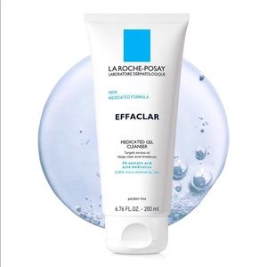 BUNDLE OF 4 La Roche-Posay Effaclar Medicated Gel Face Wash